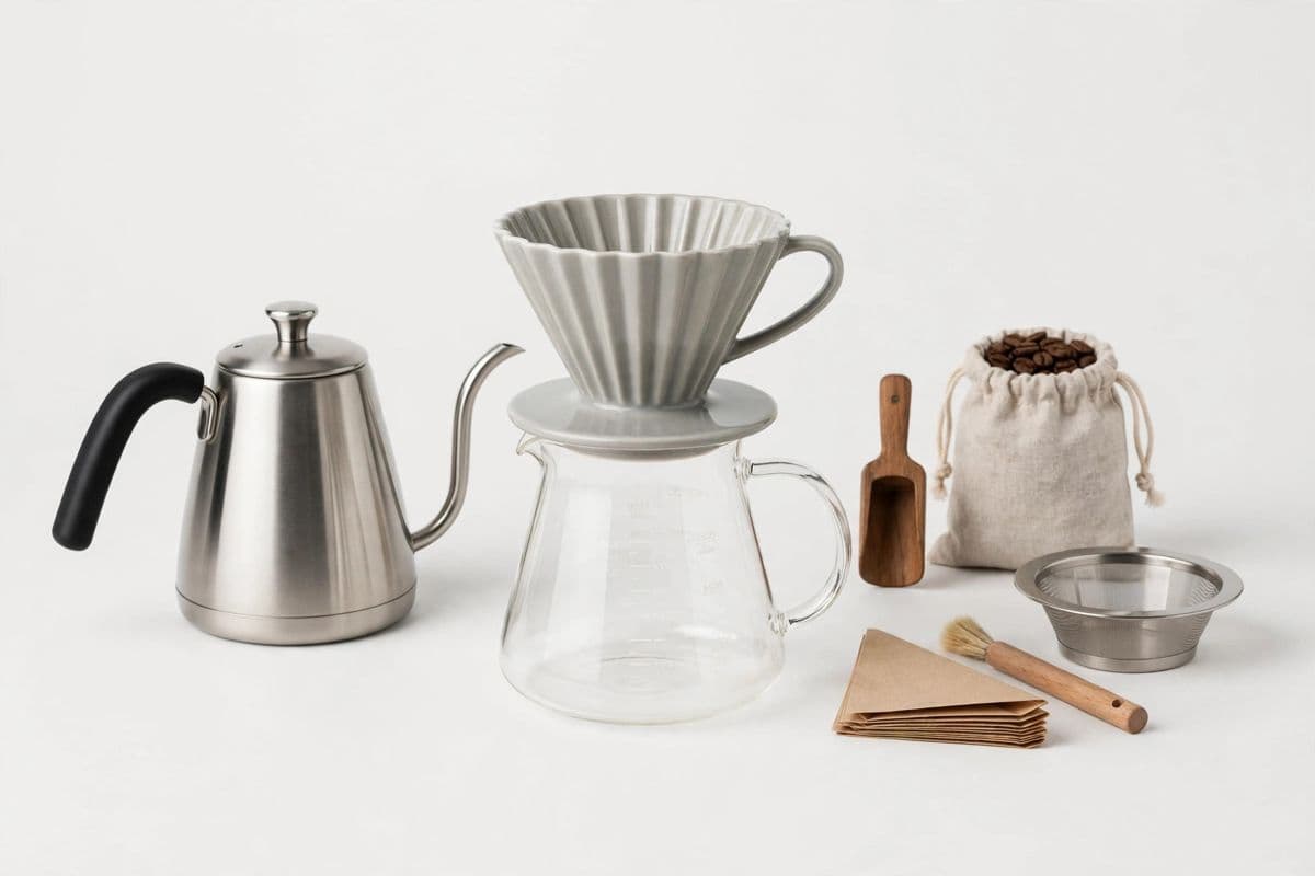 BrewLab Pour-Over Coffee Set