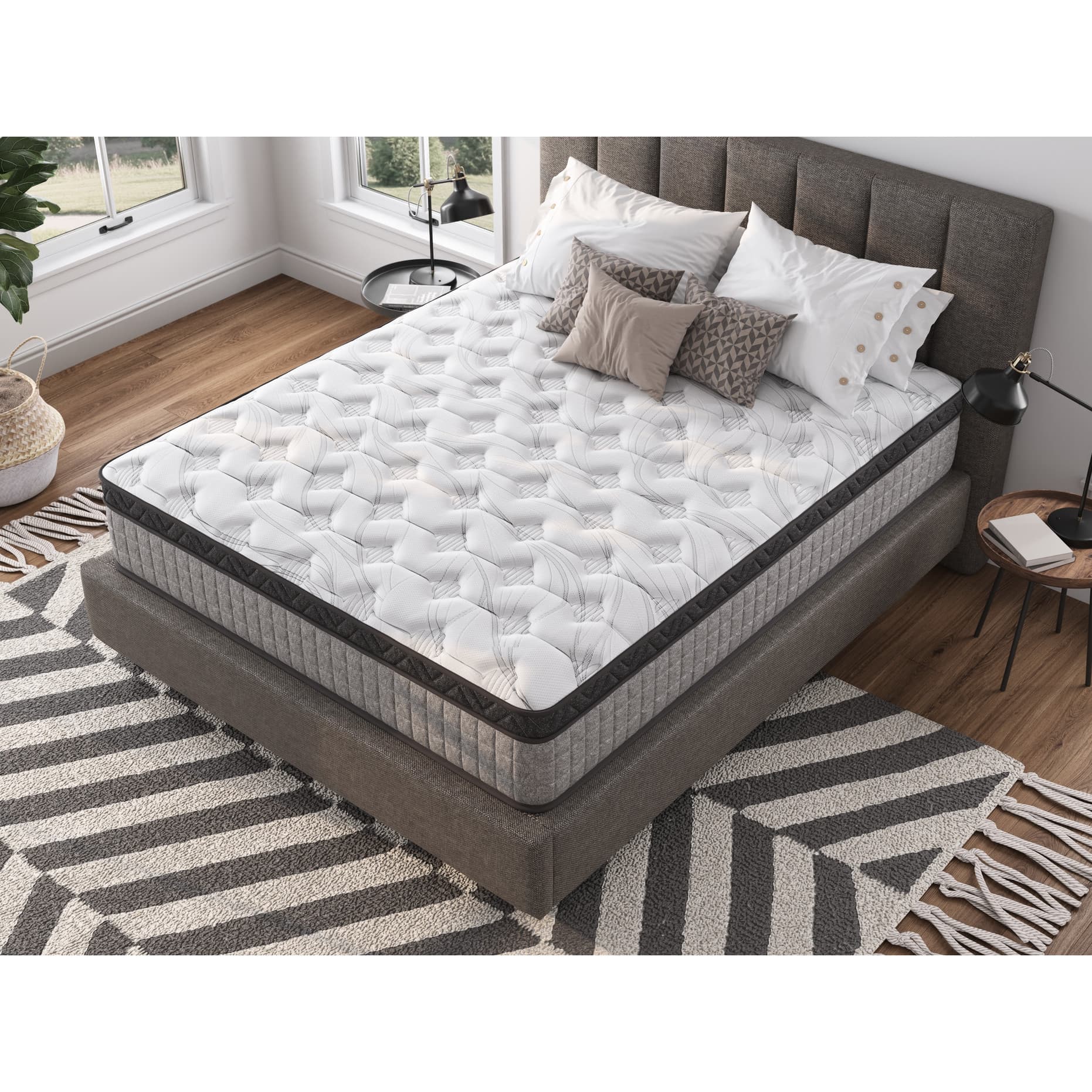 Gel memory foam mattress