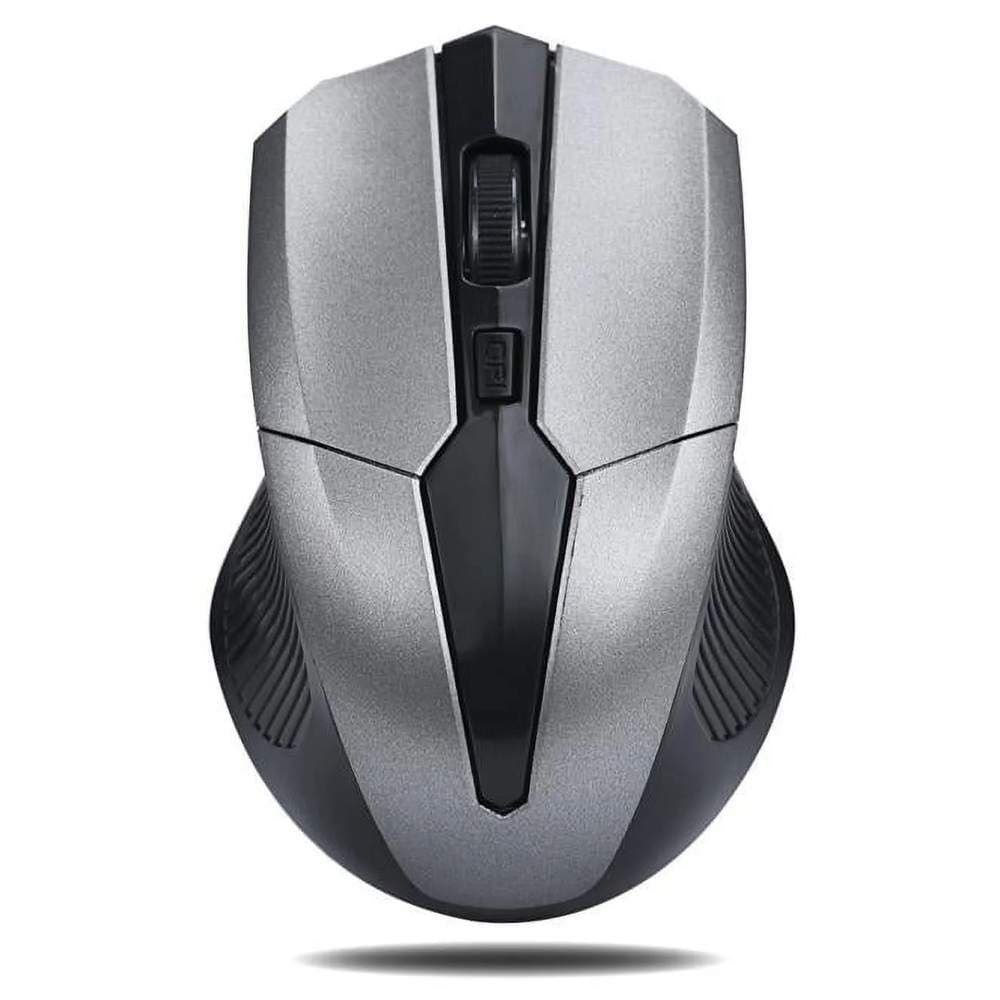 White wireless computer mouse